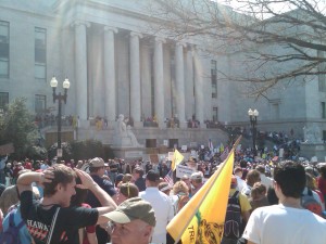 Tea Party Protest at Rayburn House Office Building