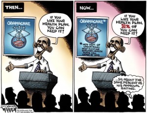 Obamacare Then and Now