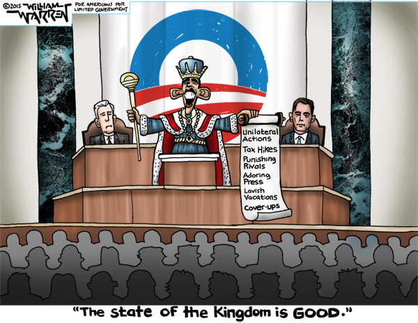 Cartoon - State of the Kingdom - 600